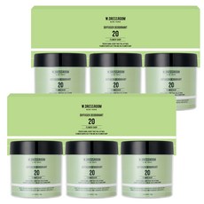 W.DRESSROOM 多麗絲 香水除臭劑 20號 花店 正裝組合, 330g, 6個