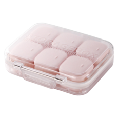 上手家居 自由搭配10內盒分裝藥盒 粉色, 1盒