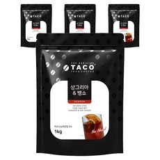 TACO 西班牙果酒&熱葡萄酒風味飲沖泡粉, 1件, 4個, 1公斤
