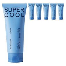 멘톨로지 슈퍼쿨 로션, 100ml, 6개