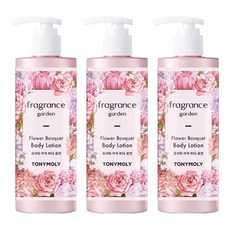 토니모리 프레그런스 가든 플라워 부케 바디로션 프루티 플로럴 머스크향, 300g, 3개