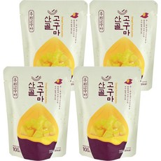에코맘의산골이유식 산골고구마, 고구마, 70g, 4개