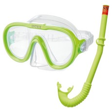 INTEX 探險家游泳套組 55642 呼吸管 + 蛙鏡, 混合色