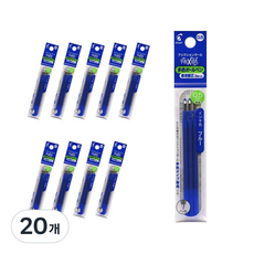 百樂 Frixion 魔擦多色纖細筆專用筆芯 0.5mm 3入 LFBTRF30EF, 藍色, 60個