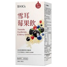 BHK's 雪耳青春飲, 300倍雪耳萃萃, 蘋果口味, 10包, 1盒