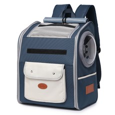 Spacecat 寵物 The Big 後背型外出包, 海軍藍