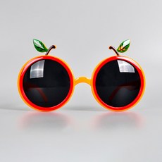 PARTYSHOW 橘子派對眼鏡, 4入, 混色