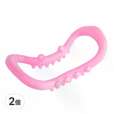 S-SportPlus+ 瑜珈環按摩器 (粉色, 2個) - 舒緩肩頸痠痛，輕巧便攜