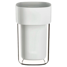 旅行漱口杯Set 3 PP PS材質, 灰色, 3個