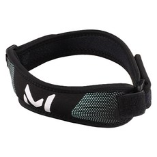 스포츠 고탄력 슬림 무릎보호대 흑초록, 1개