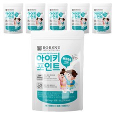BOBSNU 孩童初乳鈣咀嚼錠, 20顆, 6包