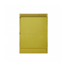 KING JIM COMPACK BOARD A4 可折疊多功能板夾, 335x237x13mm, 芥末黃, 1個