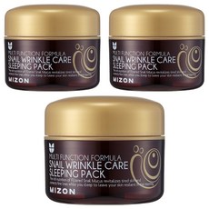 MIZON 蝸牛緊緻補水晚安面膜, 76g, 3個