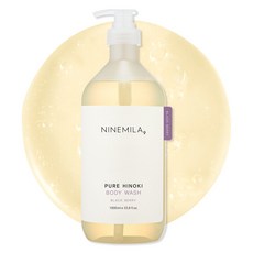 NINEMILA 扁柏保濕沐浴露 黑莓香, 1L, 1瓶