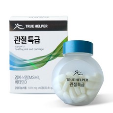 truehelper MSM&維他命D錠 60.84g, 60顆, 1罐