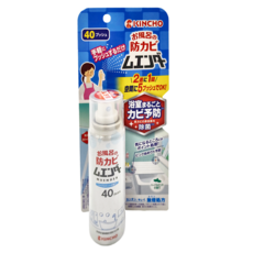 KINCHO 金鳥 浴室防霉噴霧 40 Push, 哈薄荷香味, 40ml, 1瓶