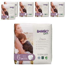 Bambo Nature 伴寶樂 Dream黏貼型紙尿褲 17kg以上, 第6階段, 144片