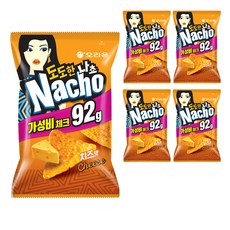 오리온 도도한 나쵸 치즈맛, 92g, 5개