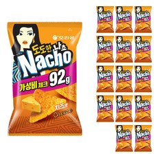 오리온 도도한 나쵸 치즈맛, 92g, 15개