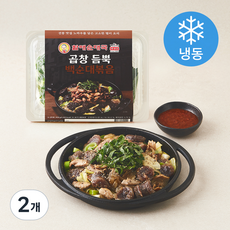 MYCHEF 전통맛집 할매순대국 곱창 듬뿍 백순대볶음 2인분, 830g, 2개