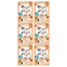 미즈앤코 뿌리락 비빌락 후레이크 4p, 참치, 20g, 6개