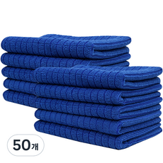 Clean Eye Go 超細纖維抹布 藍色, 50個