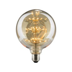 ELPHOS Yedo LED 愛迪生球型雪花燈泡 2W SF-G125, 1個, 燈泡色