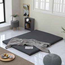 베드넷퍼니쳐 10존 에어폼 매트리스 + 네로 삼중직 커버, 챠콜(커버), 12cm