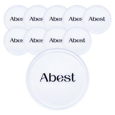 아베스트 원형 논슬립 패드 6cm, 10개, 투명