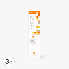 ANDALOU NATURALS 安德魯 Meyer 檸檬維生素 C 潔面乳, 178ml, 3個