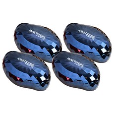 安妮特刷玻璃腳樁鑽石藍, 1入, 4個