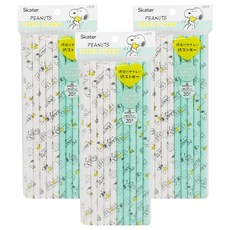 Skater Snoopy 史努比 紙吸管, 20支, 3包