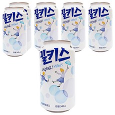 LOTTE 樂天 Milkis 優格風味碳酸飲, 340ml, 6瓶