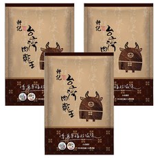 軒記 台灣肉乾王 黑胡椒牛肉乾, 130g, 3包