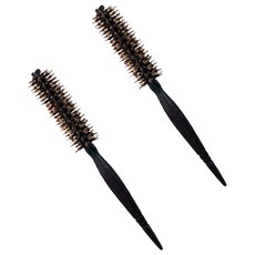 Salon One 豐盈造型雙叉滾梳 1號, 混合色, 2個