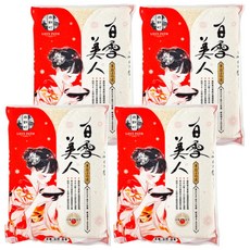 東台糧倉 白雪美人 白米 臺南20號, CNS一等, 1.8kg, 4包