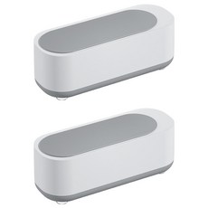 超聲波眼鏡/飾品清洗機 一般款, 2個, 白色