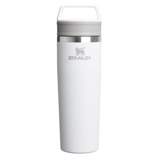 스탠리 카페 투고 트래블 머그, 프로스트 화이트, 591ml, 1개