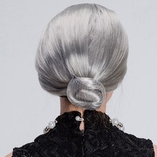 派對秀 奶奶假髮, 銀色