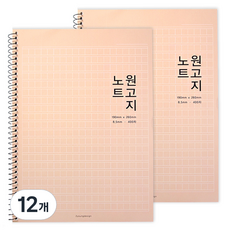 원고지 노트, 아프리콧, 12개