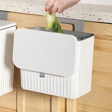 Benhome 滑動式廚房懸掛廚餘桶, 白色, 1個
