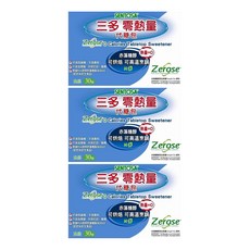 SENTOSA 三多 零熱量代糖包 30包入 赤藻糖醇, 30g, 3盒