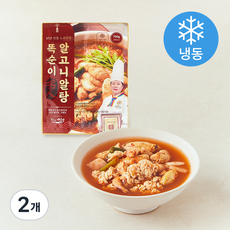 똑순이 45년 전통 노포맛집 전설의 똑순이 알고니알탕 (냉동), 700g, 2개