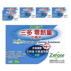 SENTOSA 三多 零熱量代糖包 30包入 赤藻糖醇, 30g, 6盒