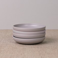 보울보울 레트로라인 디저트볼, 애쉬그레이, 4개