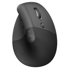 logitech 羅技 lift 商用版 人體工學垂直滑鼠, 1入, 石墨灰, MR0094