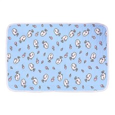 寵物乳膠涼感墊 298g, 藍色小魚, 1個