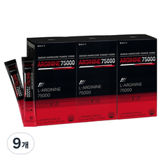 건강한약속바른 하드코어 파워 아르기닌 75000 15p, 180g, 9개