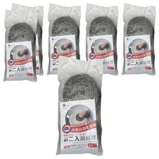 鋼絲球, 2顆, 6包