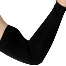 풀커버 슬림핏 팔뚝 엘보 보호대 암슬리브 블랙, 1개